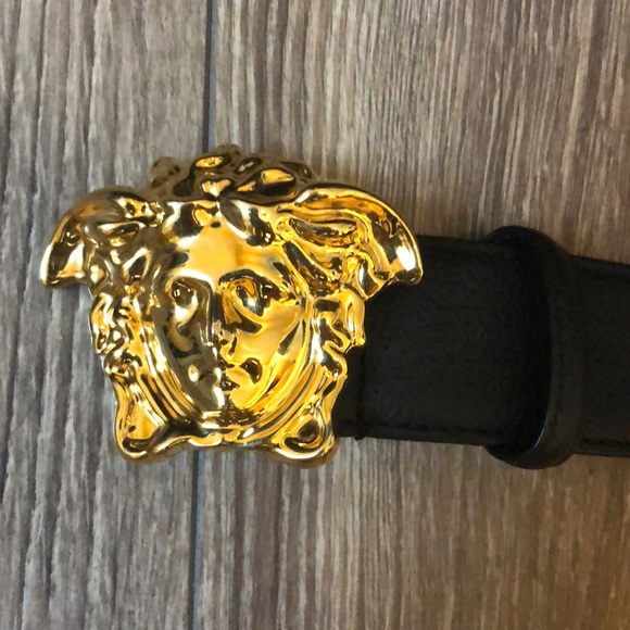 Versace Palazzo Belt with Medusa Buckle - Picture 5 of 5